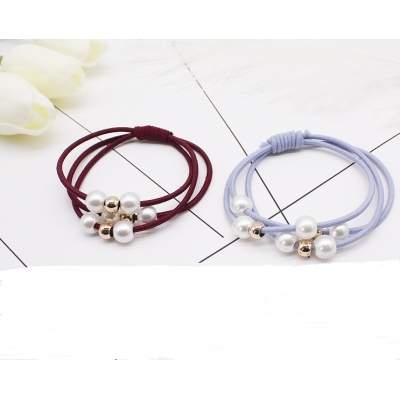 Hot Pearl Rubber Band Suitable for Charm Bracelet Hair Accessories